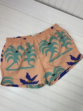 Timo Trunks Long Prep Seminyak Mint Pink & Blue Surf Paddle Beach Size 34